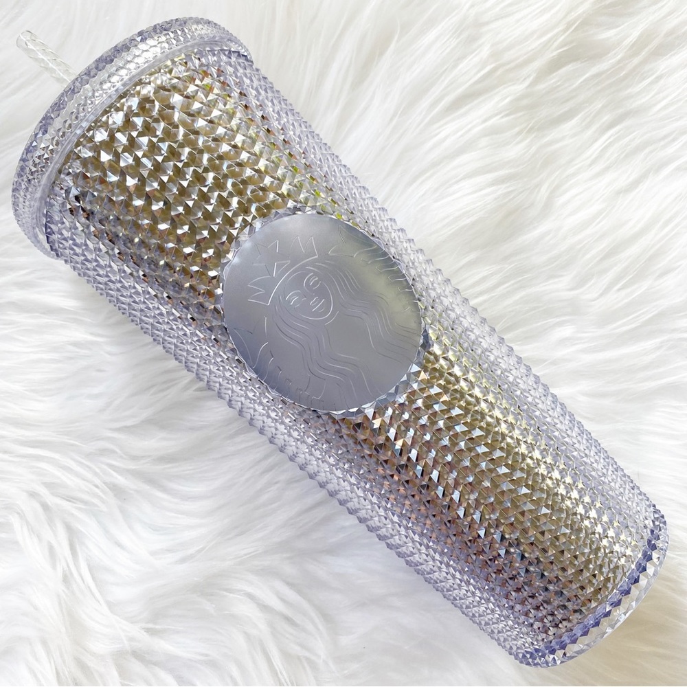 NWT Starbucks Venti 2019 Platinum Bling Studded